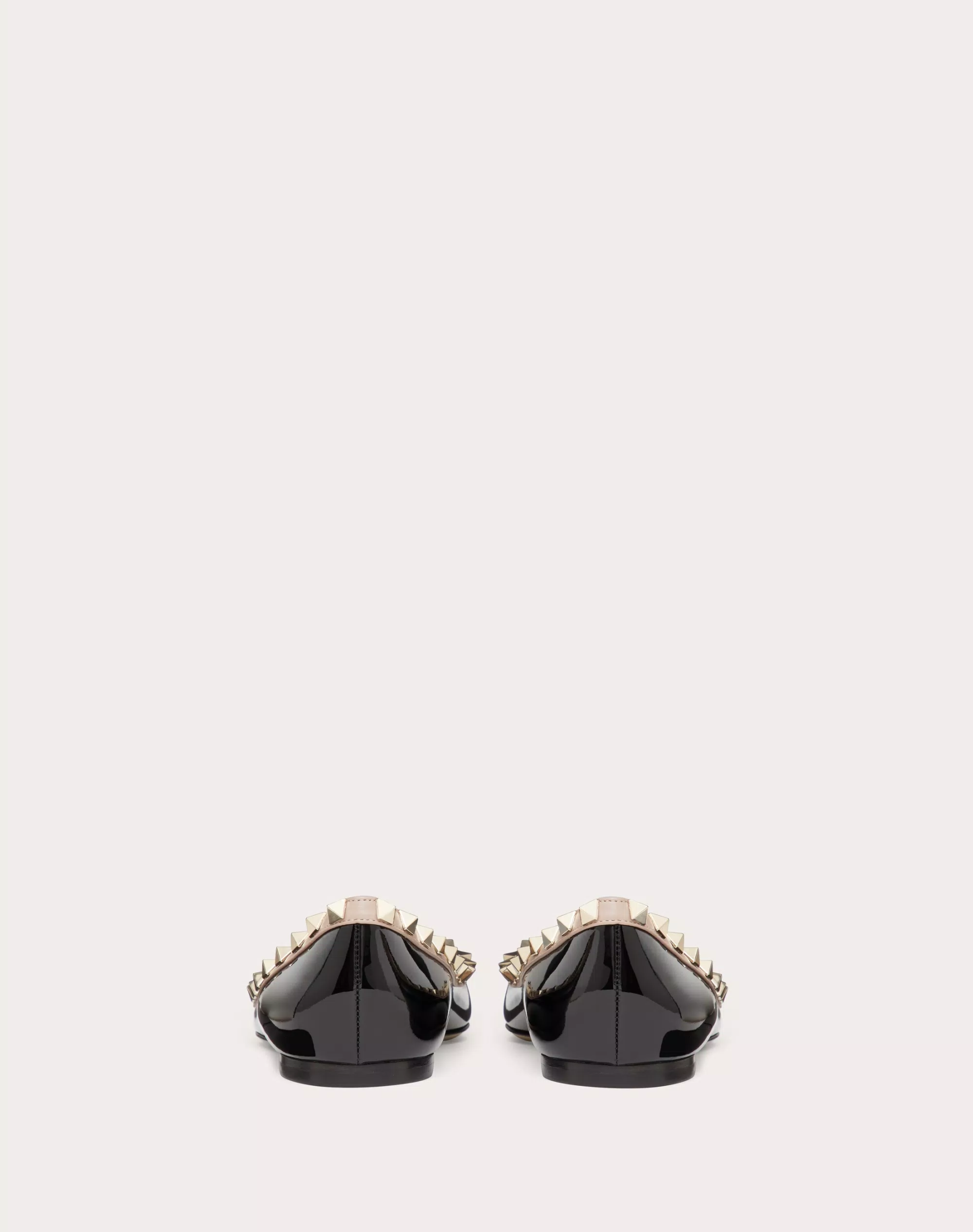 PATENT ROCKSTUD BALLET FLAT